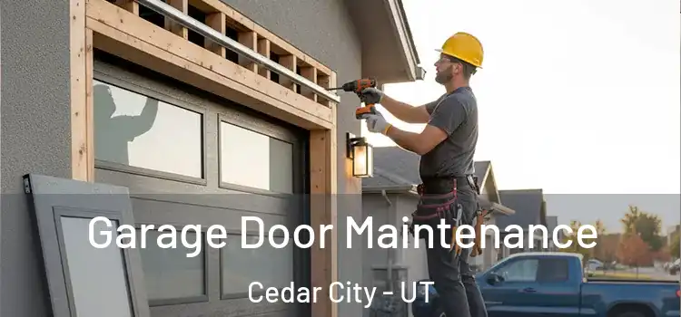 Garage Door Maintenance Cedar City - UT