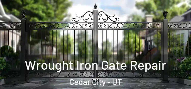Wrought Iron Gate Repair Cedar City - UT